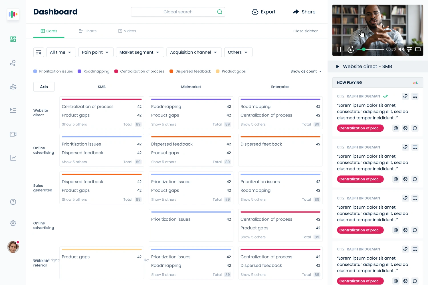 Talka.ai product design overview